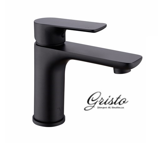 Смеситель для раковины Gristo Black GB-3002 черный матовый 325431 - фото 4538