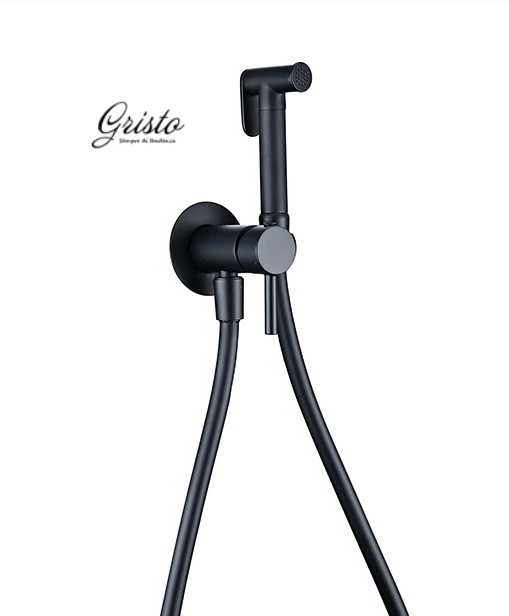 Гигиенический душ встраиваемый Gristo Black GB-3041 черный матовый 325982 - фото 4634
