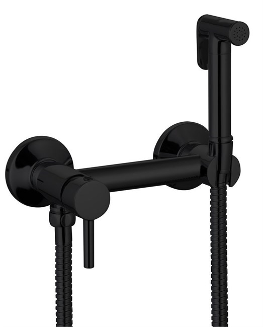 Гигиенический душ настенный со смесителем Gristo Black GB-3044 черный матовый 336067 - фото 4698