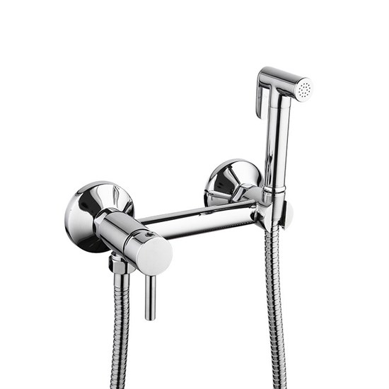 Гигиенический душ настенный со смесителем Gristo Chrome GC-3044 хром 1779 - фото 4977