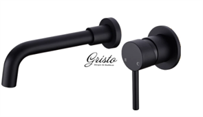 Смеситель для раковины встраиваемый Gristo Black GB-3005-15 черный матовый 325407