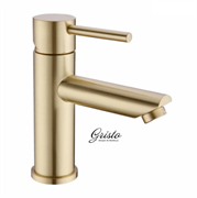 Смеситель для раковины Gristo Gold GG-3004 золото матовое 325434