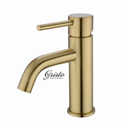 Смеситель для раковины Gristo Gold GG-3010 золото матовое 325439