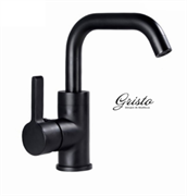 Смеситель для раковины Gristo Black GB-3007 черный матовый 325443
