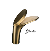 Смеситель для раковины Gristo Gold GG-3012 золото матовое 325458