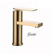 Смеситель для раковины Gristo Gold GG-4001 золото матовое 325463
