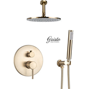 Душевая система скрытого монтажа Gristo Gold GG-3050-1 золото матовое 325972