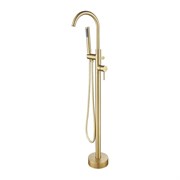 Смеситель для ванной напольный Gristo Gold GG-3035 золото матовое 325973