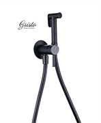 Гигиенический душ встраиваемый Gristo Black GB-3041 черный матовый 325982