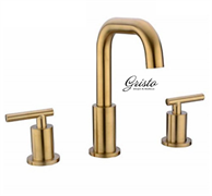 Смеситель для раковины Gristo Gold GG-3015 золото матовое 333564