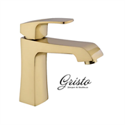 Смеситель для раковины Gristo Gold GG-4012 золото матовое 333568