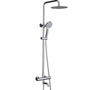 Душевая система с термостатом настенная Gristo Сhrome Termo GCT-3066 хром 336085