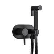 Гигиенический душ встраиваемый Gristo Black GB-3048 черный матовый 1847