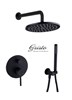 Душевая система скрытого монтажа Gristo Black GB-3050 черная матовая 325414 - фото 4516
