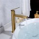 Смеситель для раковины высокий Gristo Gold GG-4000 золото матовое 325460 - фото 4591