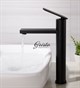 Смеситель для раковины высокий Gristo Black GB-4000 черный матовый 325461 - фото 4594