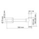 Сифон для раковины Gristo Black GB-306 черный матовый 336084 - фото 4747