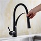 Смеситель для кухни с гибким изливом Gristo Black GB-3100 черный матовый 336844 - фото 4756