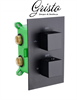 Душевая система скрытого монтажа c термостатом Gristo Black Termo GBT-4057 черный матовый 1789 - фото 5051