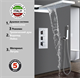 Душевая система скрытого монтажа c термостатом Gristo Chrome Termo GСT-4053 хром 1806 - фото 5241
