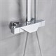 Душевая система с термостатом настенная Gristo Chrome Termo GCT-4066 хром 1814 - фото 5314