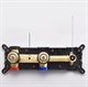 Прогрессивный смеситель для ванны с душем Gristo Black Progressive GBP-3030 черный матовый 1818 - фото 5365
