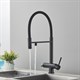 Смесители для кухни с подключением под фильтр Gristo Black GB-3108 черный матовый 1820 - фото 5399