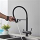 Смесители для кухни с подключением под фильтр Gristo Black GB-3108 черный матовый 1820 - фото 5400