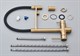 Смесители для кухни с подключением под фильтр Gristo Gold Matte GGM-3108 матовое золото 1822 - фото 5437