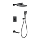 Душевая система скрытого монтажа с прогрессивным смесителем Gristo Black Progressive GBP-4070 черный матовый 1827 - фото 5512
