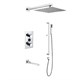 Душевая система скрытого монтажа с прогрессивным смесителем Gristo Chrome Progressive LED GСP-4069-1 хром 1831 - фото 5536