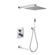 Душевая система скрытого монтажа с прогрессивным смесителем Gristo Chrome Progressive LED GСP-4068 хром 1835 - фото 5630