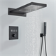 Душевая система скрытого монтажа c термостатом Gristo Black Termo GBT-4063-1 черный матовый 1838 - фото 5652