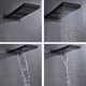 Душевая система скрытого монтажа c термостатом Gristo Black Termo GBT-4063-1 черный матовый 1838 - фото 5653
