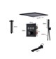 Душевая система скрытого монтажа c термостатом Gristo Black Termo GBT-4064-1 черный матовый 1839 - фото 5668