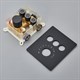 Душевая система скрытого монтажа c термостатом Gristo Black Termo GBT-4064-1-40 черный матовый 1840 - фото 5683