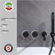 Прогрессивный смеситель для ванны с душем Gristo Black Progressive GBP-3030 черный матовый 1818 - фото 5772