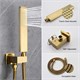 Душевая система скрытого монтажа c термостатом Gristo Gold Matte Termo GGMT-4062 золото матовое 1874 - фото 6114