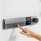 Душевая система скрытого монтажа c термостатом Gristo Graphite Termo LED GRT-5061 графит 1876 - фото 6143