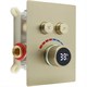 Душевая система скрытого монтажа с прогрессивным смесителем Gristo Gold Matte Progressive LED GGMP-5060 матовое золото 1878 - фото 6175