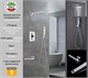 Душевая система скрытого монтажа со смесителем Gristo Chrome Termo LED GCT-4062LED хром 1887 - фото 6335