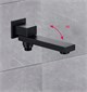 Душевая система скрытого монтажа с прогрессивным смесителем Gristo Black Matte Progressive LED GBP-5060 черный матовый 1888 - фото 6343