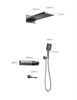 Душевая система скрытого монтажа c термостатом Gristo Black Termo LED GBT-5061 черный матовый 1889 - фото 6359