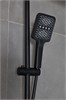 Душевая система с термостатом настенная Gristo Black Termo GBT-6065 черная матовая 1896 - фото 6453