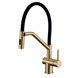 Смесители для кухни с гибким изливом и магнитным держателем Gristo Gold Matte GGM-3100 матовое золото 1924