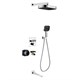 Душевая система скрытого монтажа c термостатом Gristo Chrome Termo GCT-5064 хром 1927