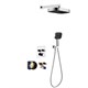 Душевая система скрытого монтажа c термостатом Gristo Chrome Termo GCT-5054 хром 1933