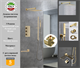 Душевая система скрытого монтажа c термостатом Gristo Gold Matte Termo GGMT-4062-2 золото матовое 1942